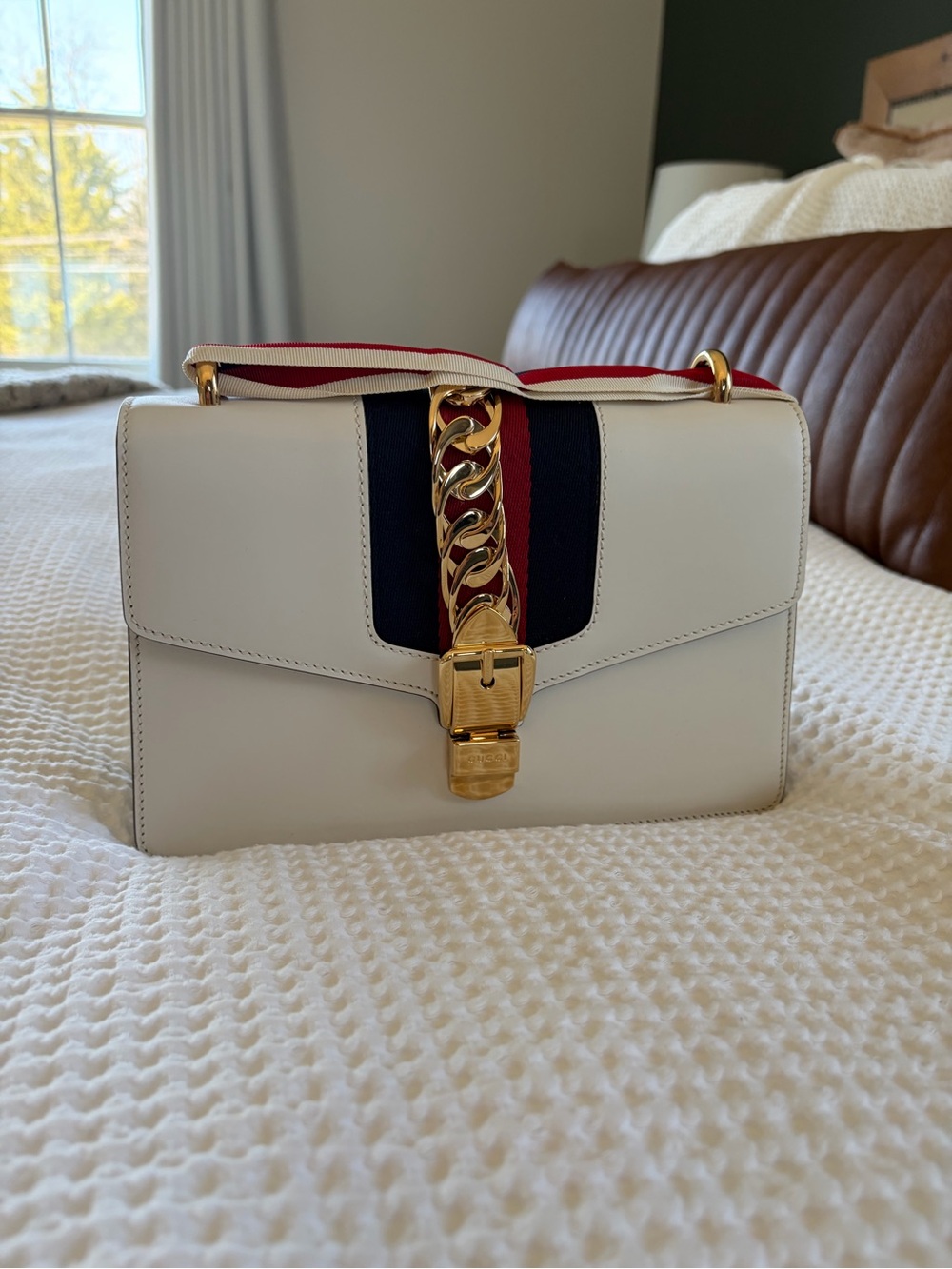 Gucci Sylvie Leather Bag - BRAND NEW without price tag but all other tags